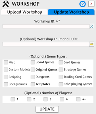 how to use tabletop simulator steam workshop